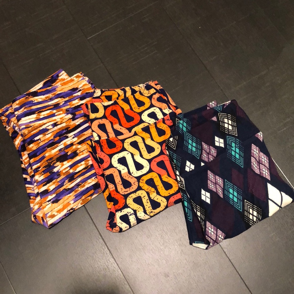 Lularoe Leggings - Set of 3
